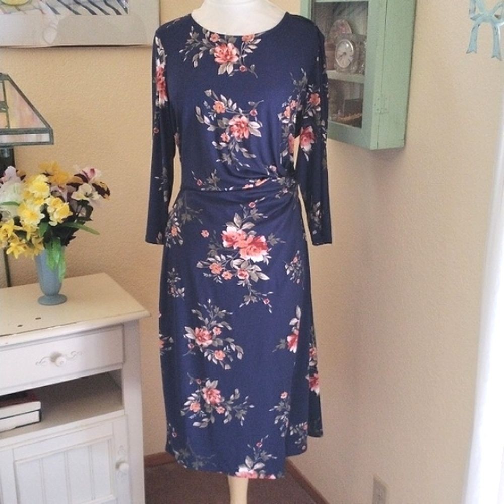 Fortune + Ivy Dark Floral